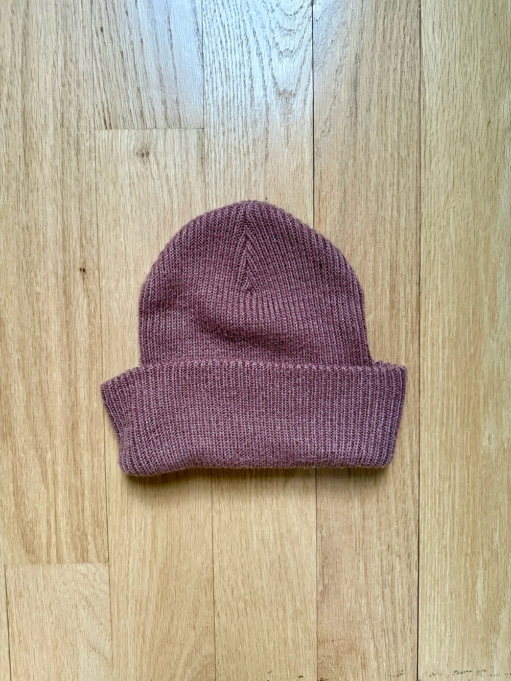 Pink Knit Beanie